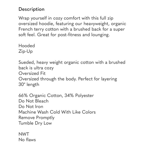 NEW Vuori Women’s Restore Hoodie Black L - Picture 16 of 16